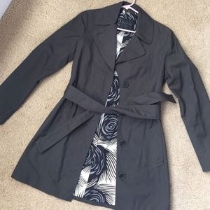 Aritzia Talula Babaton Grey  trench coat size S.